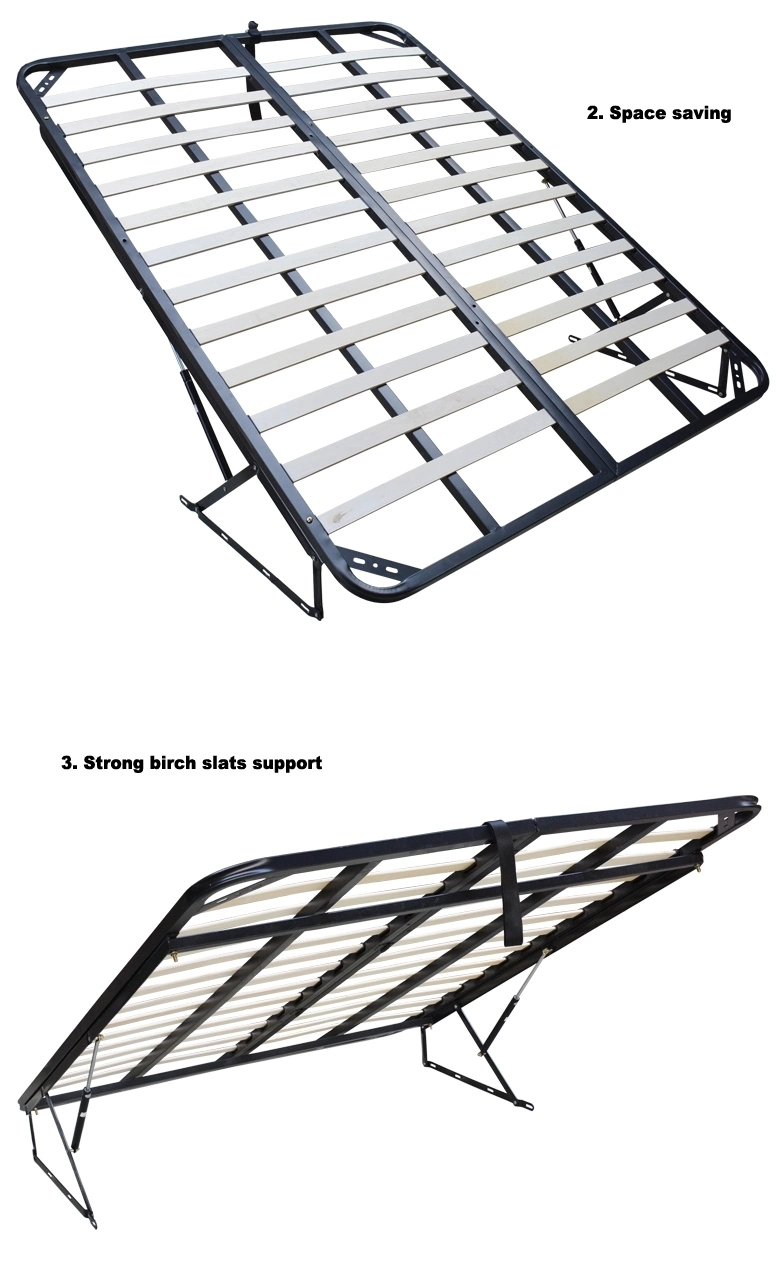 Wholesale Used Metal Unique Ottoman Bed Frames with an Easy-Grip Handle and a Smooth Lifting Mechanism